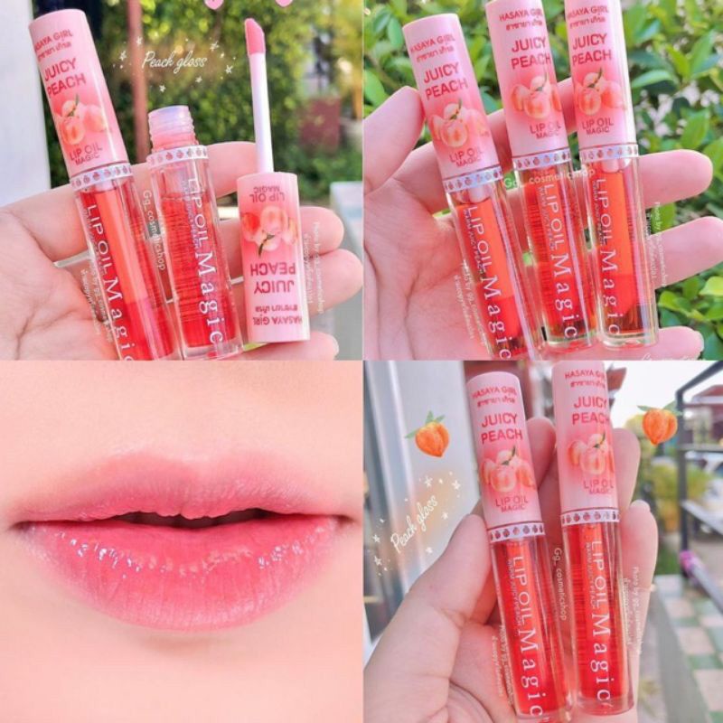 Hasaya Girl Lip Oil Magic Gloss Oil Moisturizer Liquid Lipstick