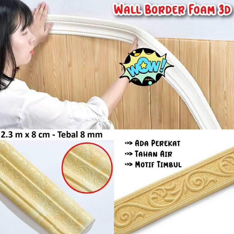 List border foam Length 230cm (2.3m) | Shopee Malaysia