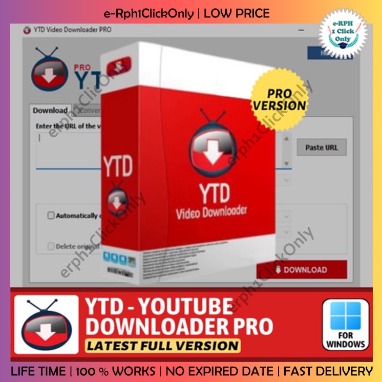 🔥 YTD Youtube Video Downloader Pro 2022 Full Version Windows
