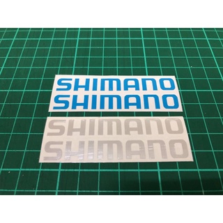 High Quality Shimano Cutting Sticker Vinyl Chrome Blue Black For Bike  Fishing