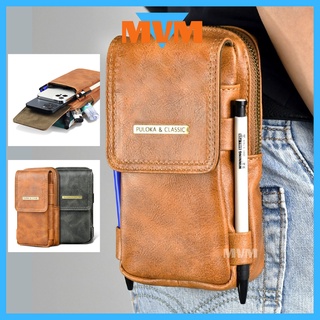 Malaysia Stock] 🇲🇾 Men's Leather Waist Pouch Chest Bag Cross