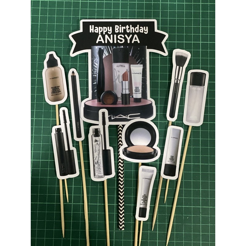 Mac Makeup Cake Toppers Saubhaya Makeup