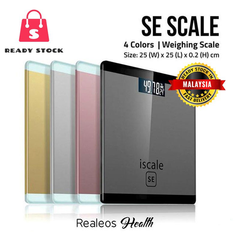 🔥Ready Stock🔥 Iscale SE Digital Body Scale High Accuracy Weight Scale ...