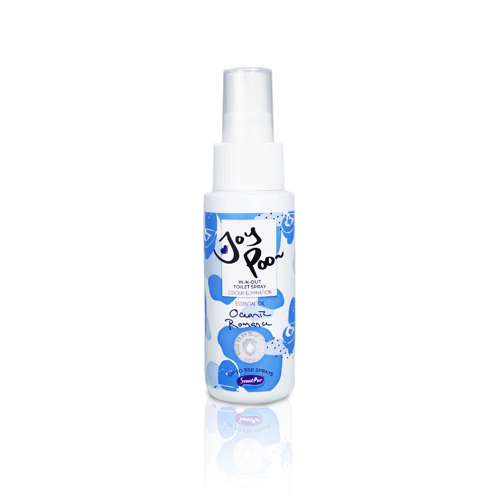 JoyPoo Toilet Freshener Fragrance Spray (20ml / 60ml) Joy Poo Kills 99. ...