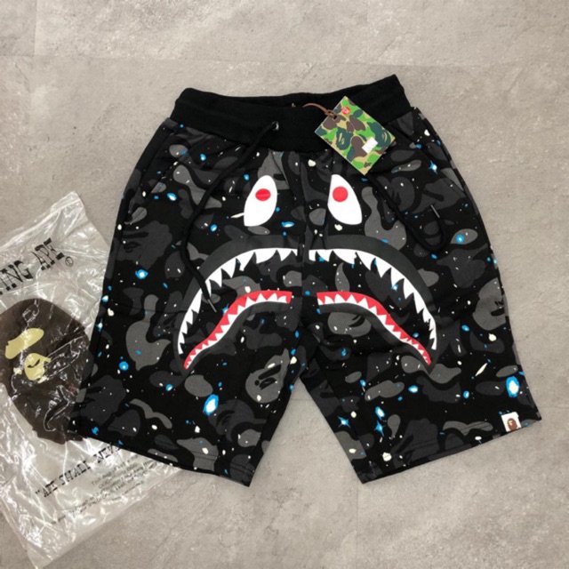 Glow in the store dark bape shorts