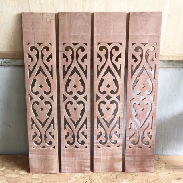 Kerawang pagar / Pagar kayu / ukiran pagar kayu / Pagar kerawang