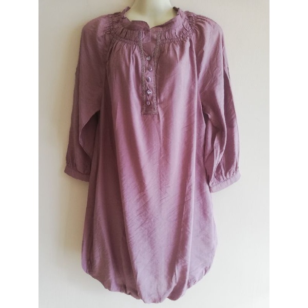 Blouse Labuh lengan panjang | Shopee Malaysia