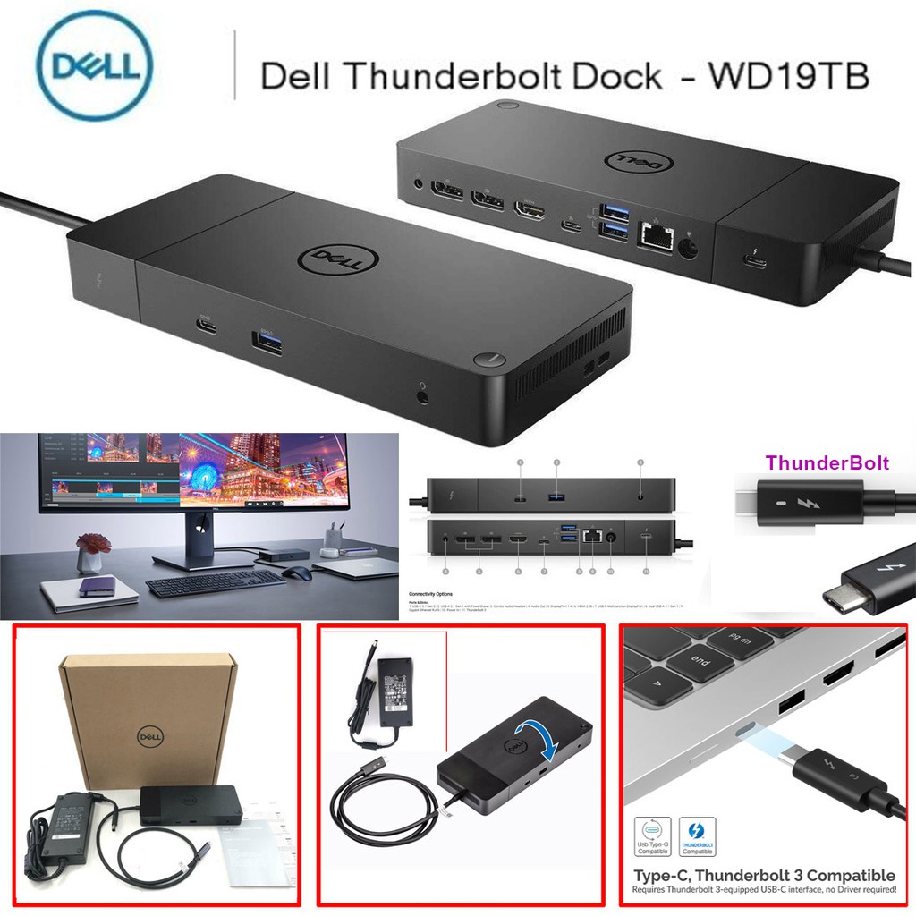 Dell WD19TB Thunderbolt Dock