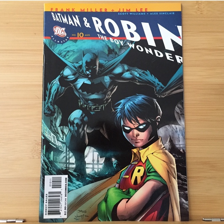 All Star Batman And Robin: The Boy Wonder #10 (Rare Recalled Edition ...