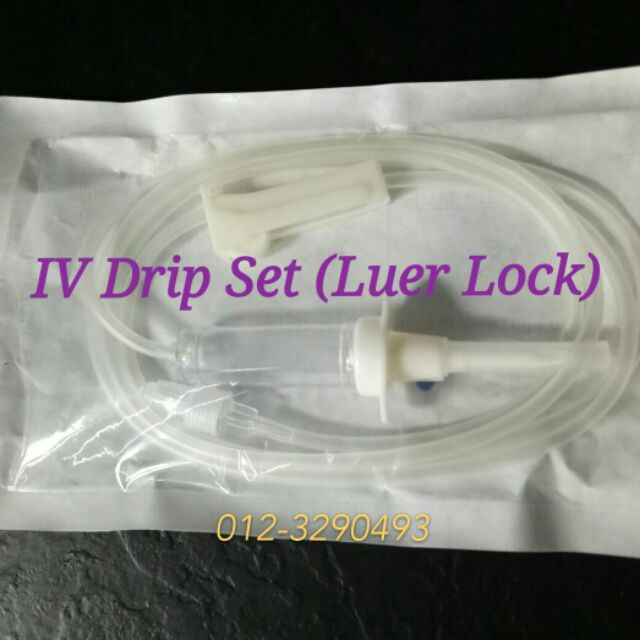 Infusion iv Drip Set (Luer-Lock) 20 pcs | Shopee Malaysia