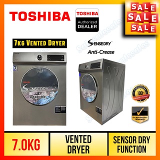 Toshiba 7kg / 8kg / 9kg / 10kg Dryer (Vented/Condenser/Heatpump