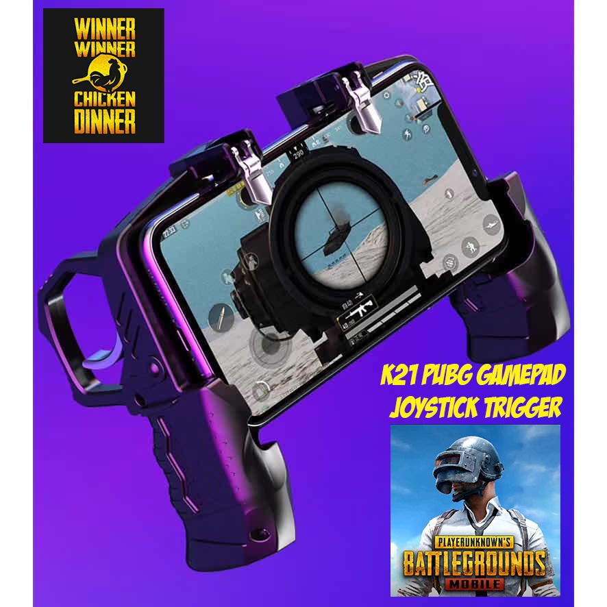 ORIGINAL MOBILE GAMEPAD JOYSTICK TRIGGER GAMING PUBG K21 | Shopee Malaysia