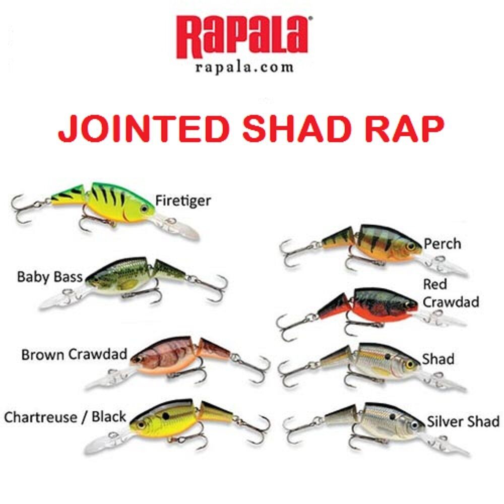 Rapala Jointed Shad Rap - Firetiger