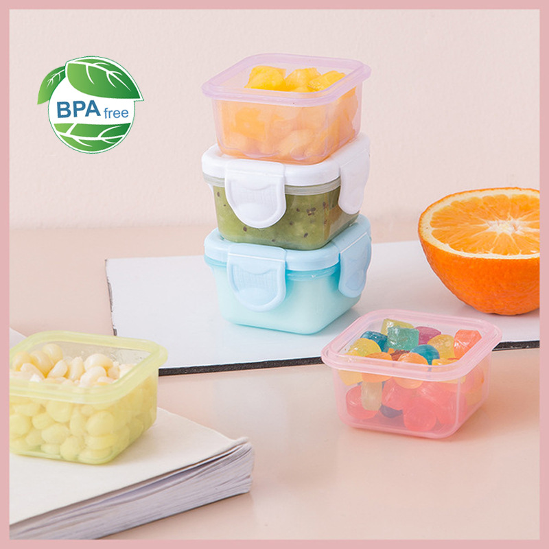 3 X Baby Weaning Food Freezing Cubes Tray Pots Freezer Storage