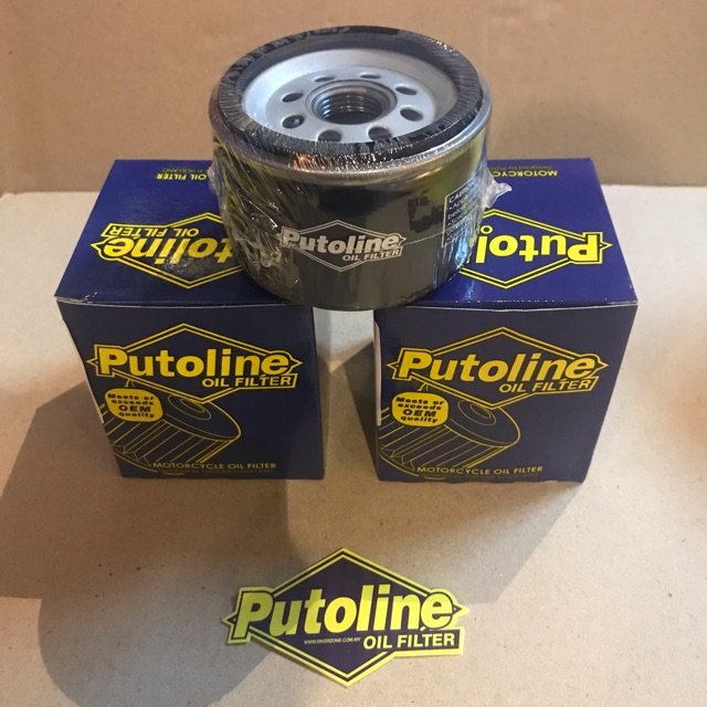 PUTOLINE OIL FILTER HF164N BMW S1000RR R1200GS K1600GT R1200RT F800R