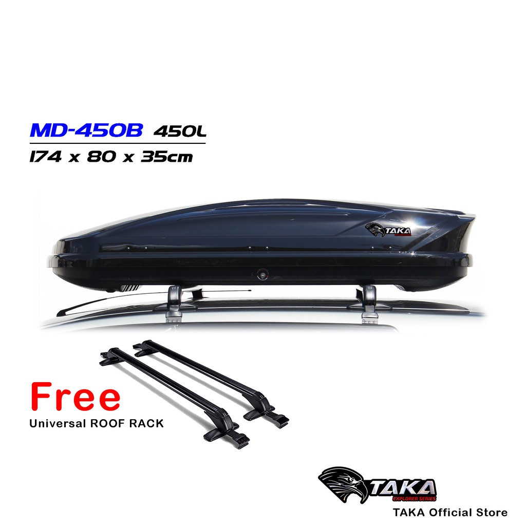 450l deals roof box