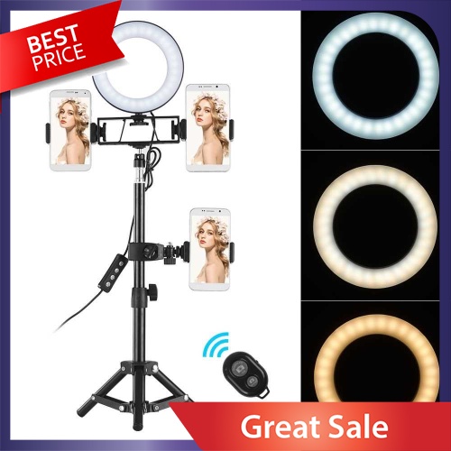 BEST SELLER 6 Inch Desktop Mini LED Ring Light () | Shopee Malaysia