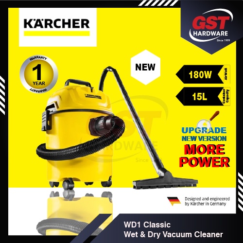 Karcher WD1S Karcher Vacuum Cleaner Wet And Dry Vacuum Cleaner Vacum