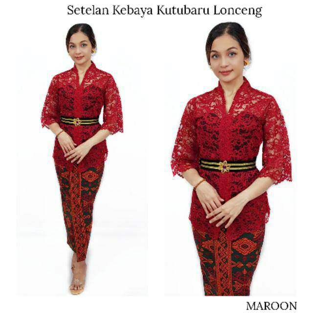 Kartini kebaya Bell modern kebaya Suit Brocade cord kebaya Graduation ...