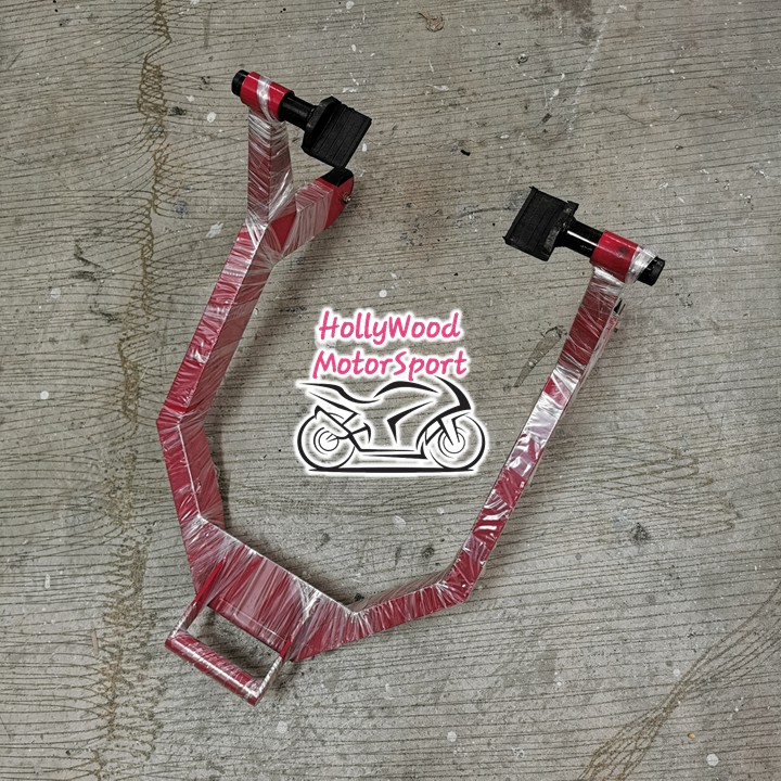 PADDOCK STAND KOTAK MODEL SWING ARM PEDOK IMPORT HEAVY DUTY SUPERBIKE