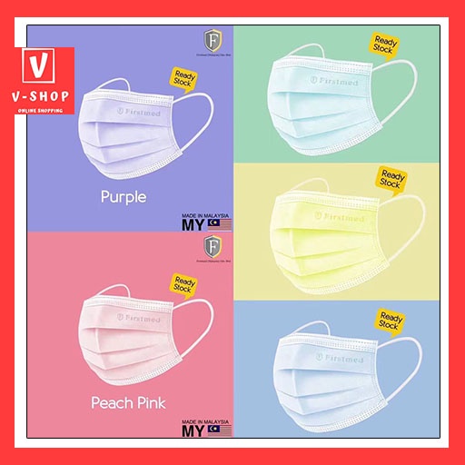 Firstmed High Quality Super Soft 3ply Medical Face Mask (SIRIM