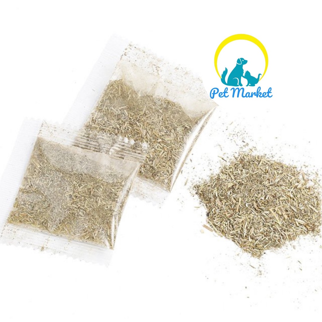 View of Catnip GRASS FOR SENDED CATS TO REDUCE STRESS (2gram) | Shopee Malaysia