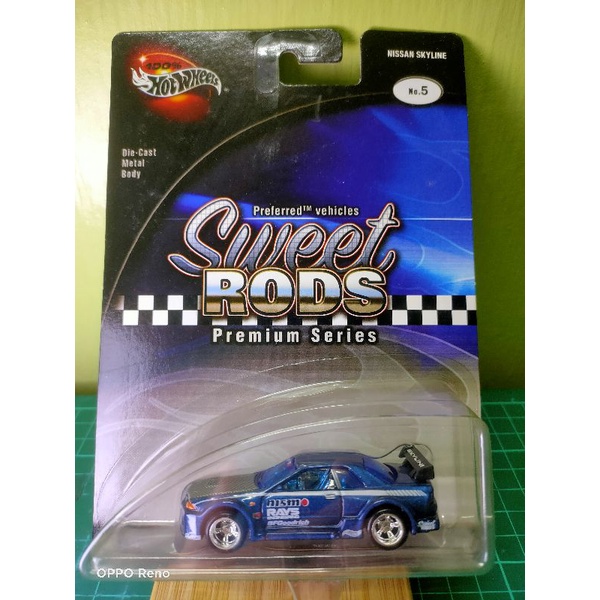 Hot wheels sweet store rods nissan skyline