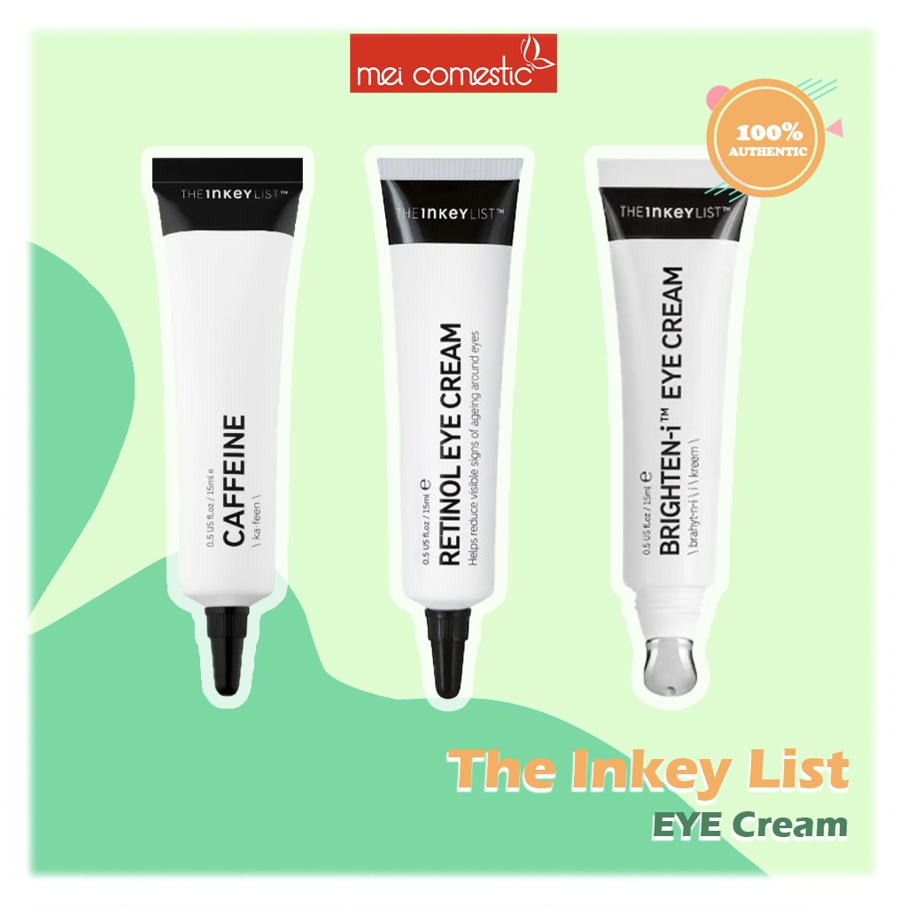 The Inkey List Eye Cream 15ml Shopee Malaysia