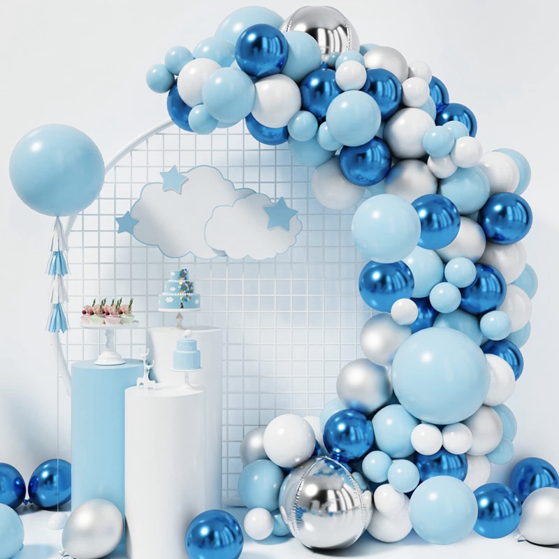 Huiran Birthday Decoration Balloons Arch Kit Shopee Malaysia