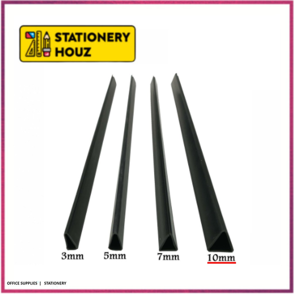 A4 Binders 4 Colors Plastic Slide n Grip Binding Bars for Reports