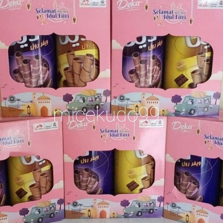 Deka WAFER ROLL Contains 2 Cans Of Eid Edition/HAMPERS BOX GIFT PACK ...