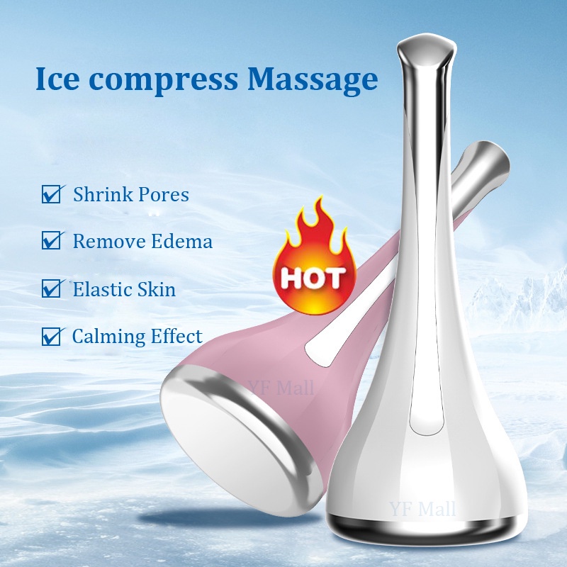 Ice Massage Cold compress Face Contour Cooling Beauty Roller Tool Face