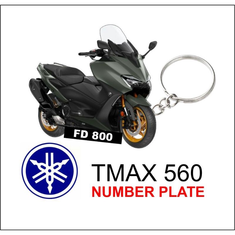 Yamaha tmax 560 keychain green scooter | Shopee Malaysia