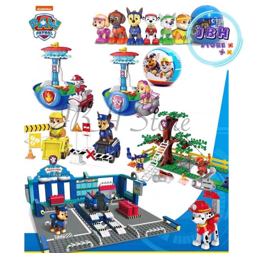 Paw patrol lego outlet figures