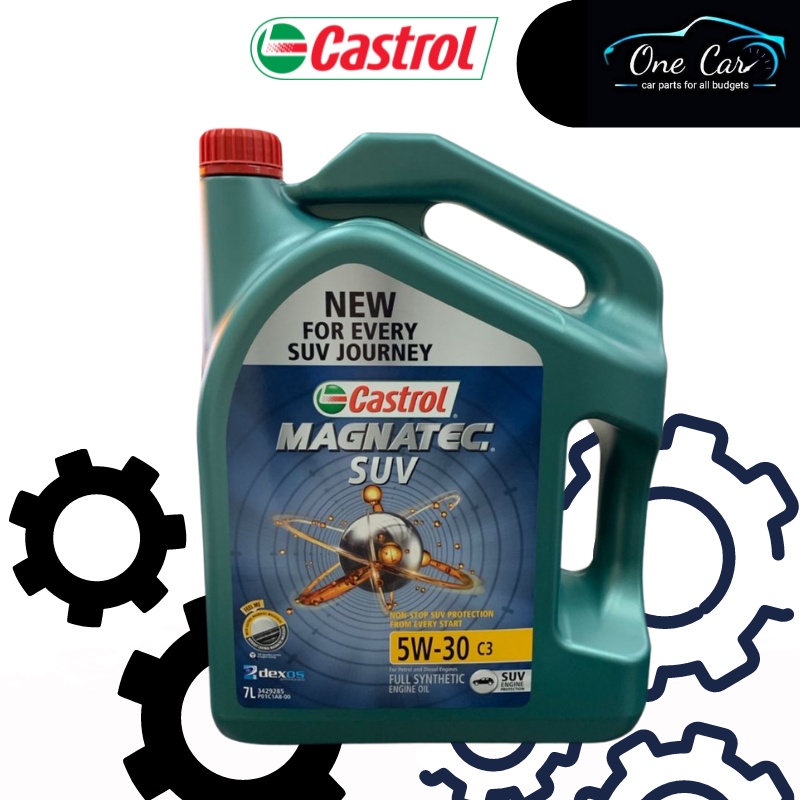 Castrol Magnatec SUV Engine Oil 5W30 Fully Synthetic Petrol Diesel (7L