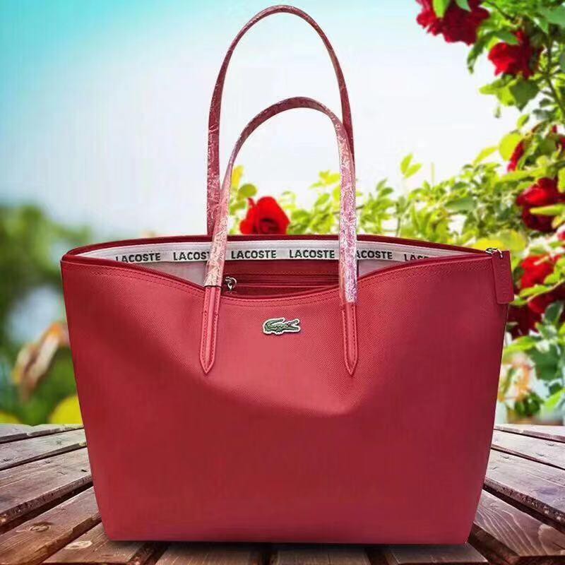 Women bag Lacoste all purpose water resistant tot bag Premier quality Shopee Malaysia