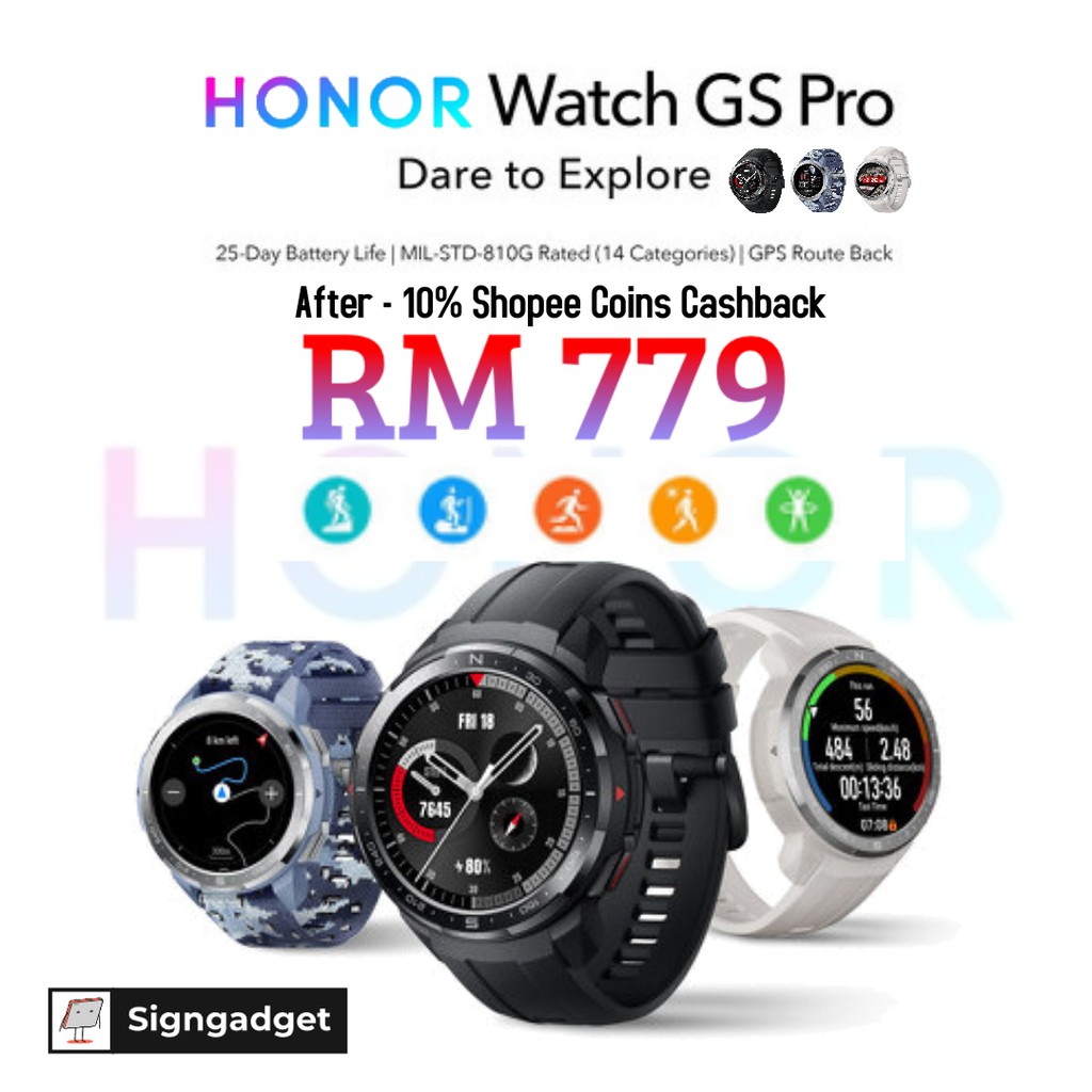 Honor Watch GS Pro 1.39