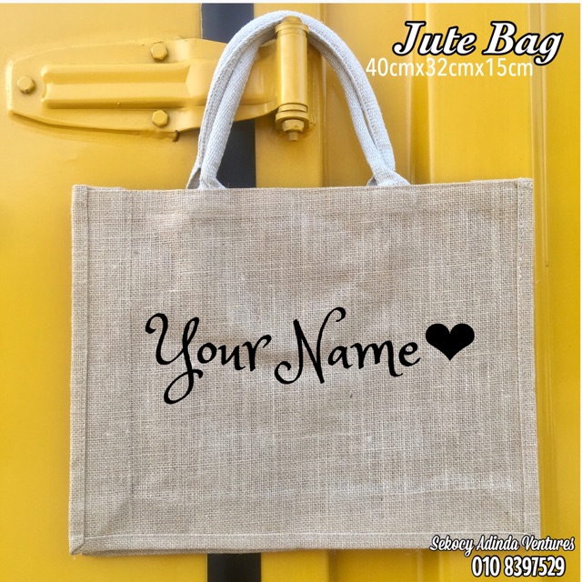 JUTE BAG VIRAL MURAH Shopee Malaysia