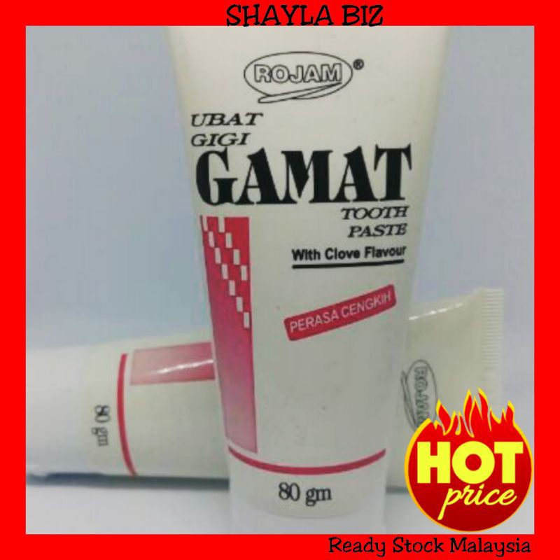 💥HOT SALE 💥 ROJAM Ubat Gigi Gamat / Sea Cucumber Toothpaste [AU ...