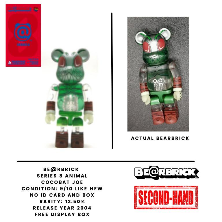 Ready Stock) Bearbrick BE@RBRICK Series 8 ANIMAL Cocobat Joe Year