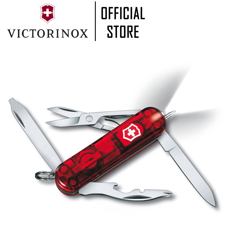 Victorinox Midnite Manager Translucent Red Multitool 0.6366.T | Shopee ...