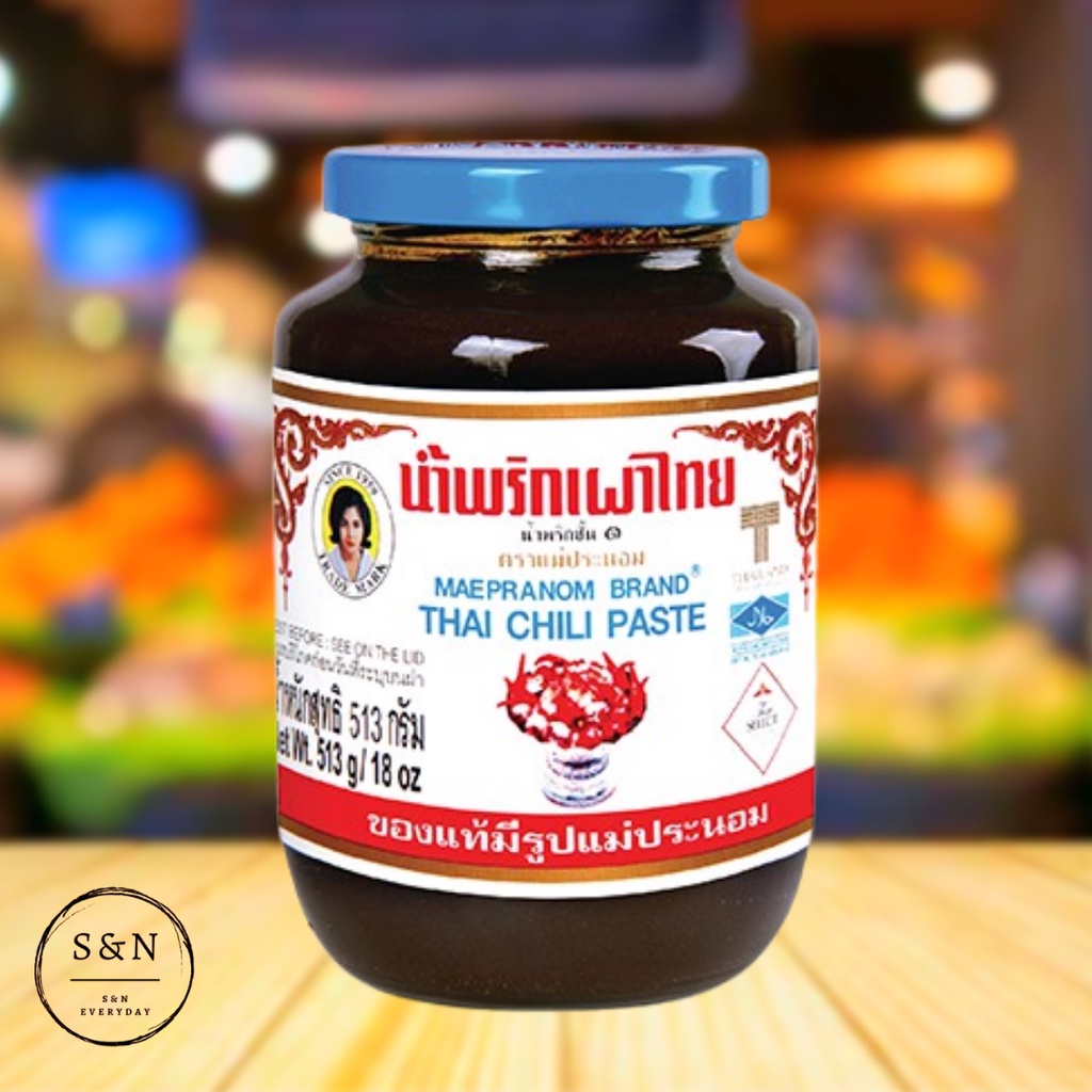 MAEPRANOM BRAND THAI CHILI PASTE INSTANT (114g / 228g / 513g