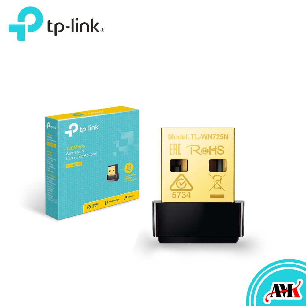 Signal Catcher/USB Dongle WIFI TpLink TLWN725N 150Mbps Wireless N