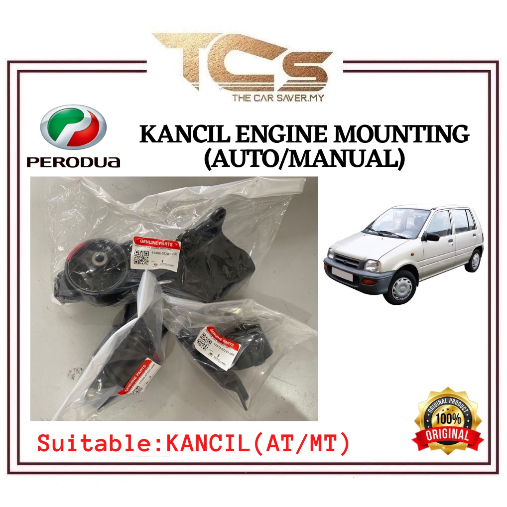Original Kancil 660,850 Auto/Manual Engine Mounting 1 set=3 pcs