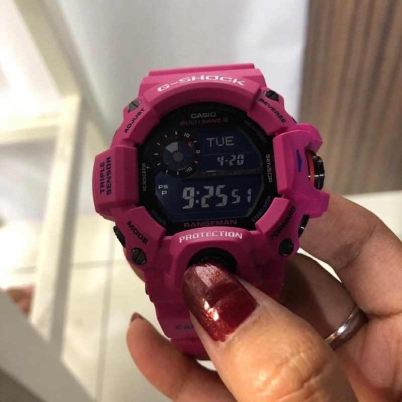 Casio G-Shock Men In Sunrise Purple Master of G Rangeman GW