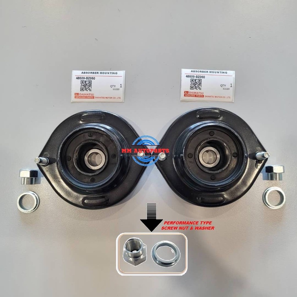 Daihatsu Alza Absorber Mounting With Koyo Bearing & Screw Nut Suitable ...