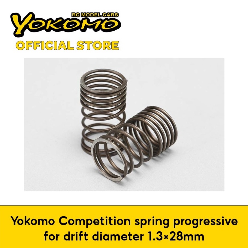 Yokomo Competition Drift Spring Progressive Φ1.3 × 28mm Yokomo Competition Drift Spring Progressive Φ1.3 × 28mm