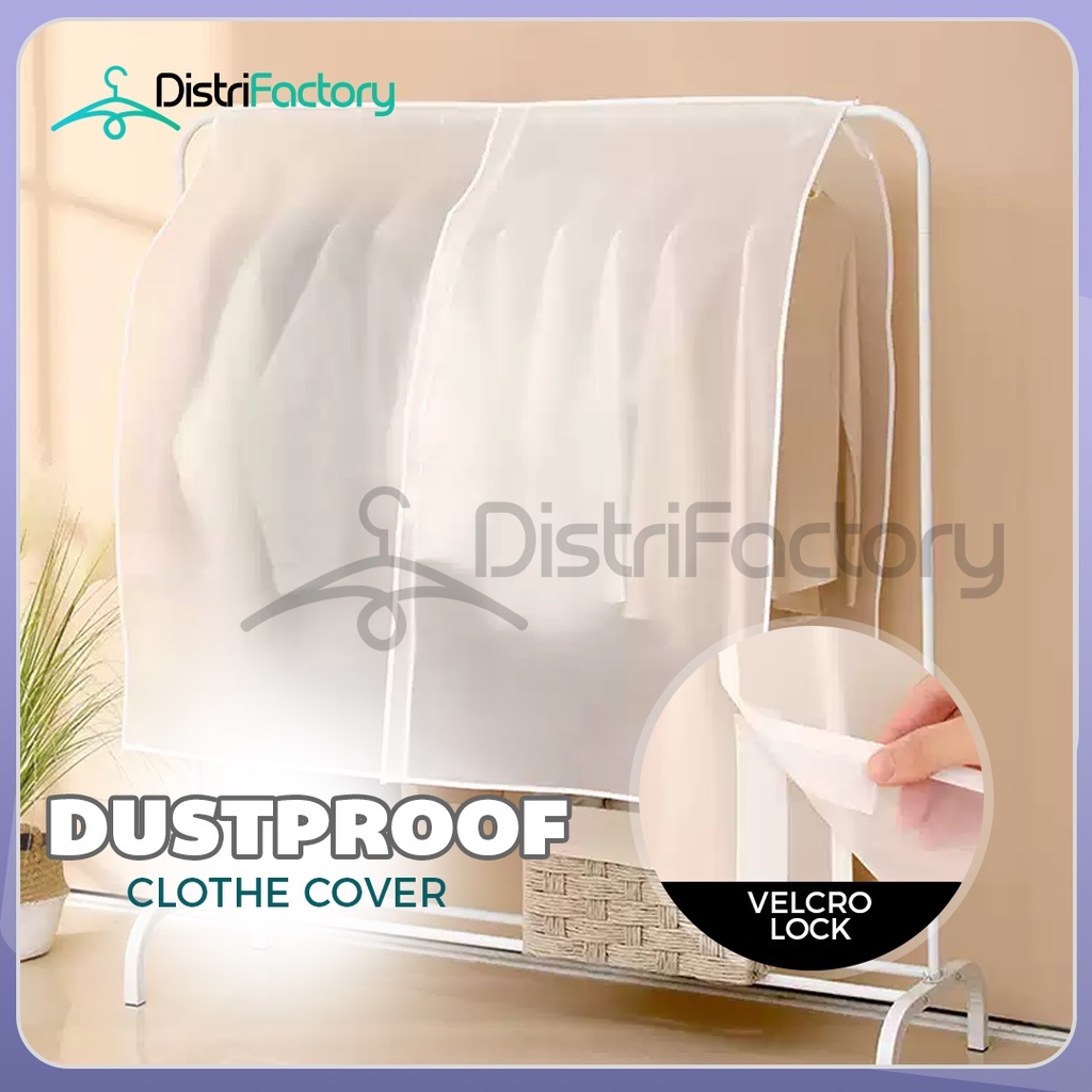 Household Clothes Dust Cover Moistureproof Hanger Rack Cloth Dustproof