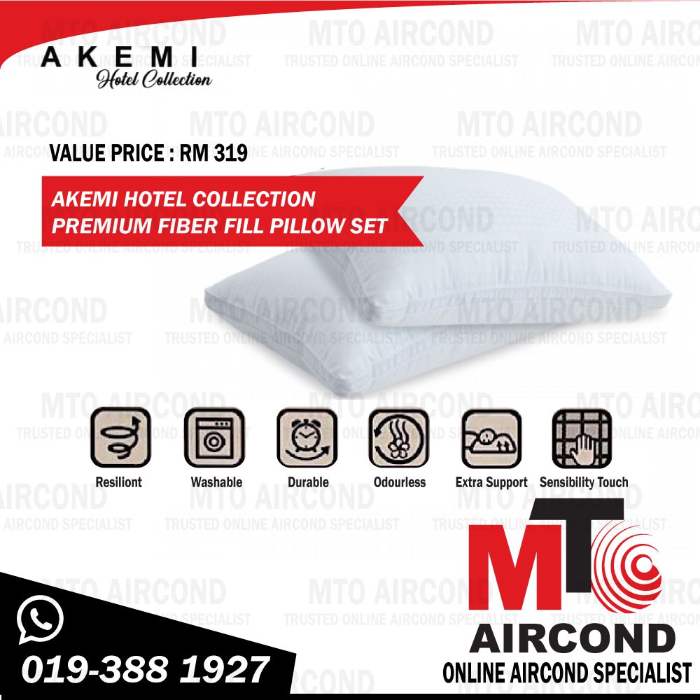 Akemi hotel shop collection pillow