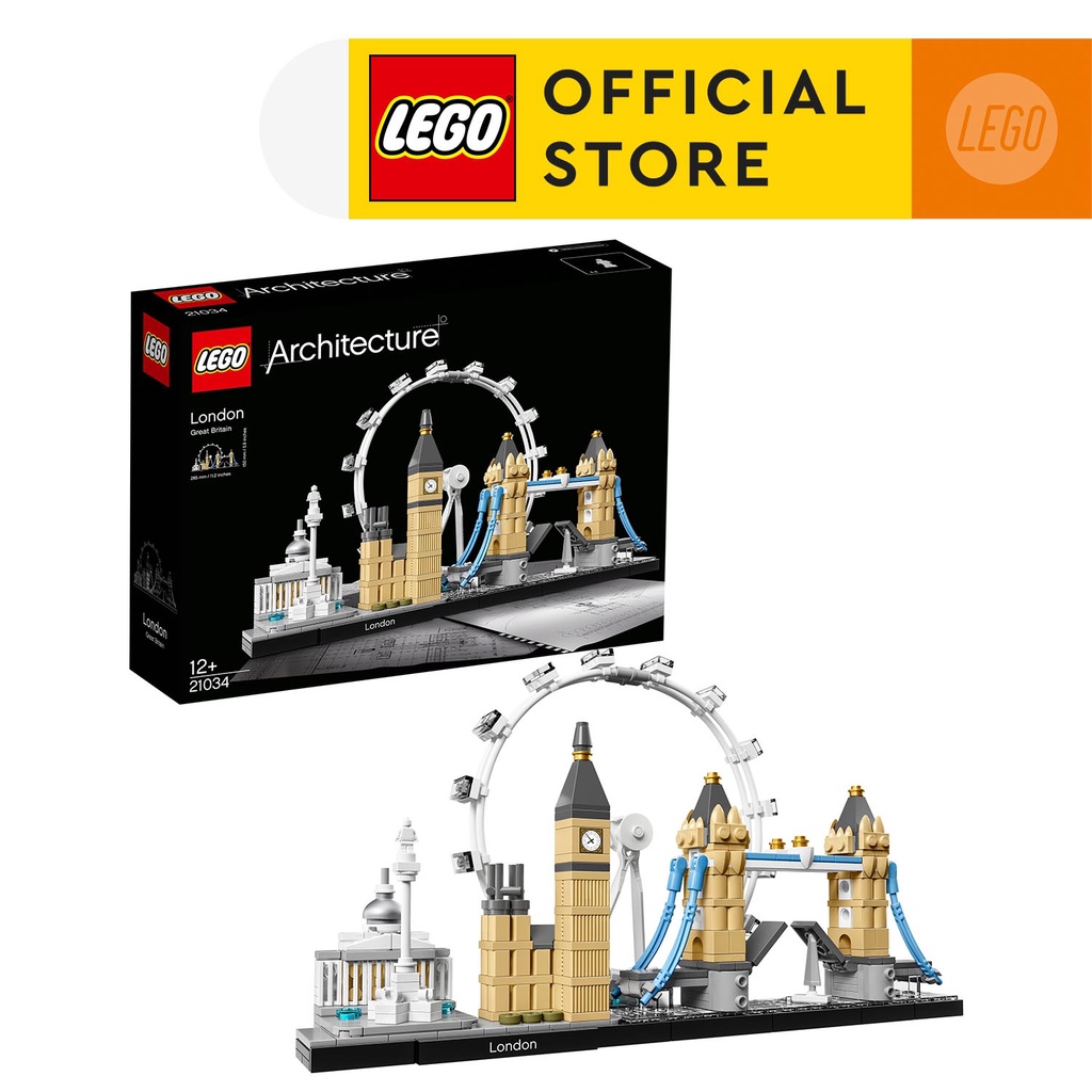 LEGO Architecture 21034 London 468 Pieces Construction Sets Building Set Building Toys Building Blocks For Kids Shopee Malaysia